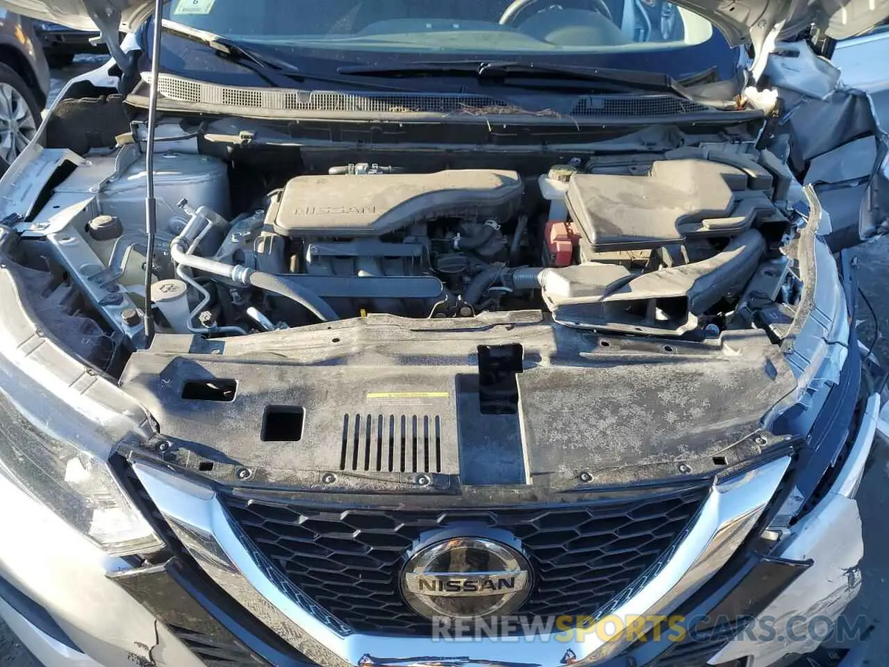 12 fotografías del automóvil dañado JN1BJ1CW2LW648035 NISSAN ROGUE 2020