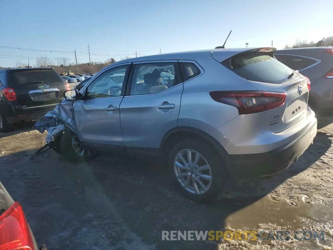 2 fotografías del automóvil dañado JN1BJ1CW2LW648035 NISSAN ROGUE 2020
