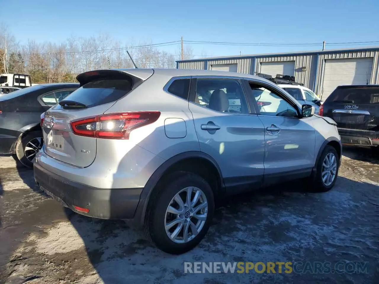 3 fotografías del automóvil dañado JN1BJ1CW2LW648035 NISSAN ROGUE 2020