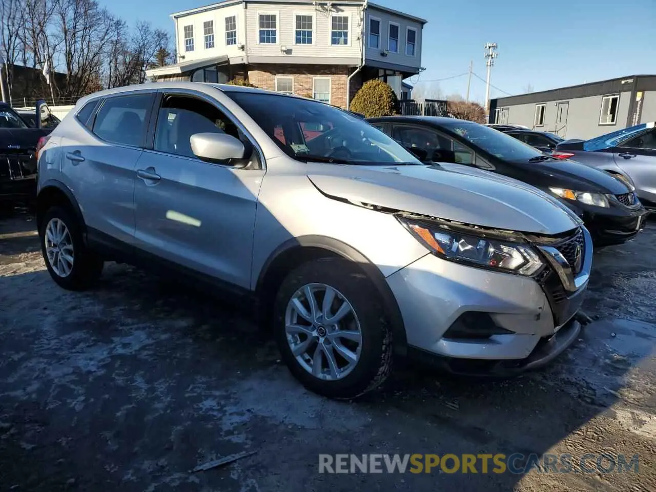 4 fotografías del automóvil dañado JN1BJ1CW2LW648035 NISSAN ROGUE 2020