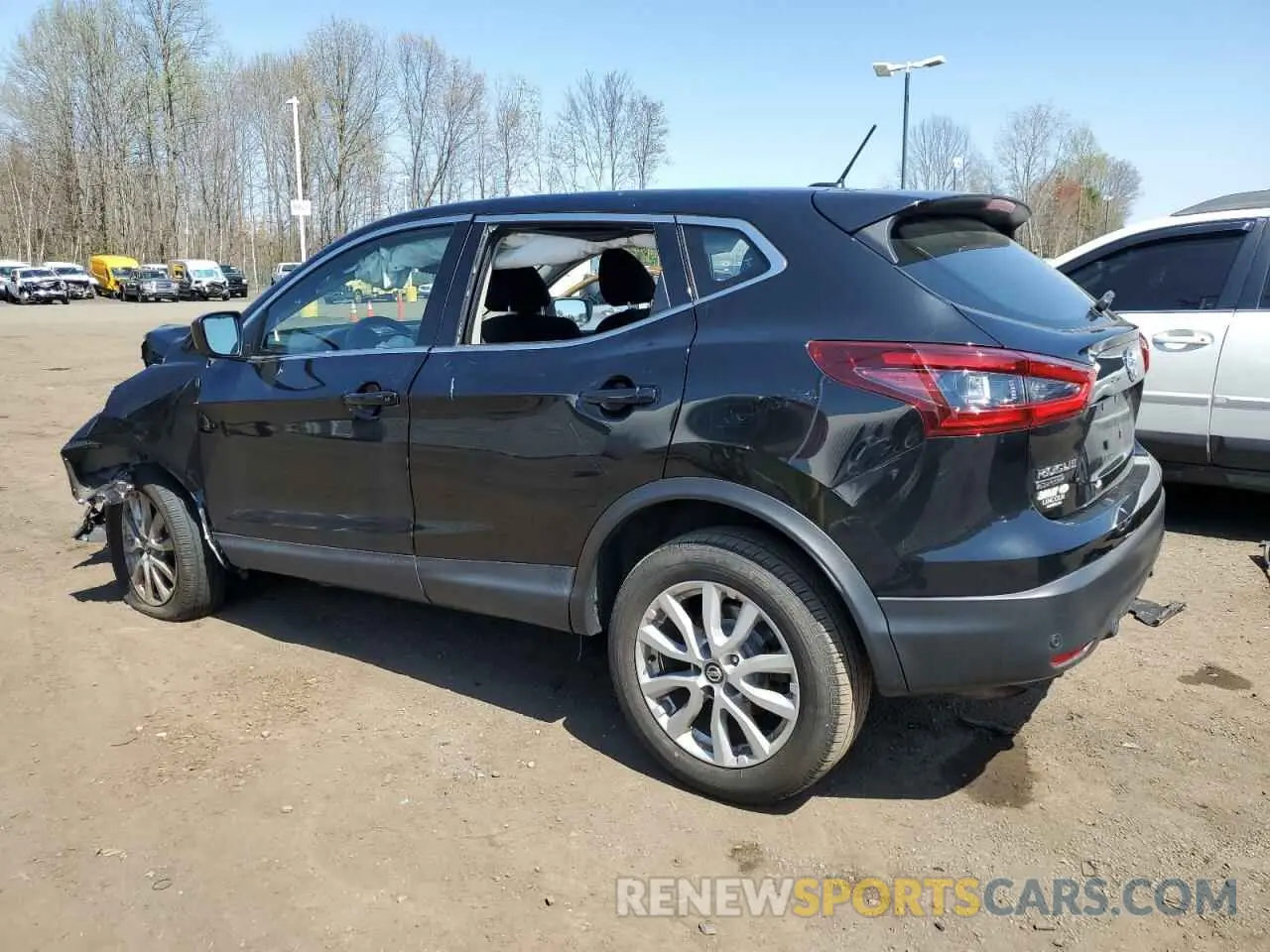 2 fotografías del automóvil dañado JN1BJ1CW3LW389023 NISSAN ROGUE 2020