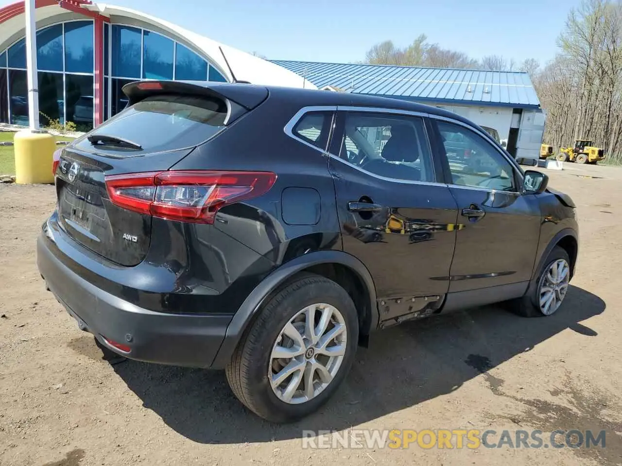 3 fotografías del automóvil dañado JN1BJ1CW3LW389023 NISSAN ROGUE 2020