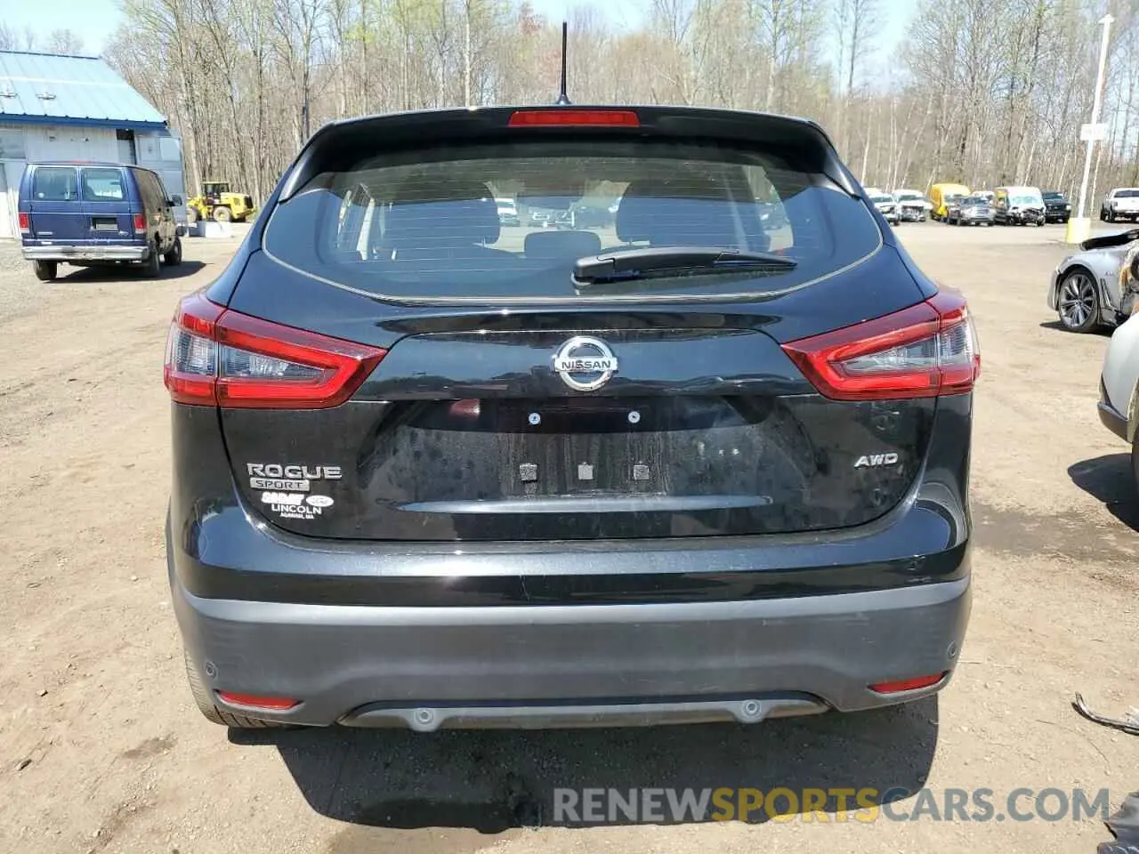 6 fotografías del automóvil dañado JN1BJ1CW3LW389023 NISSAN ROGUE 2020