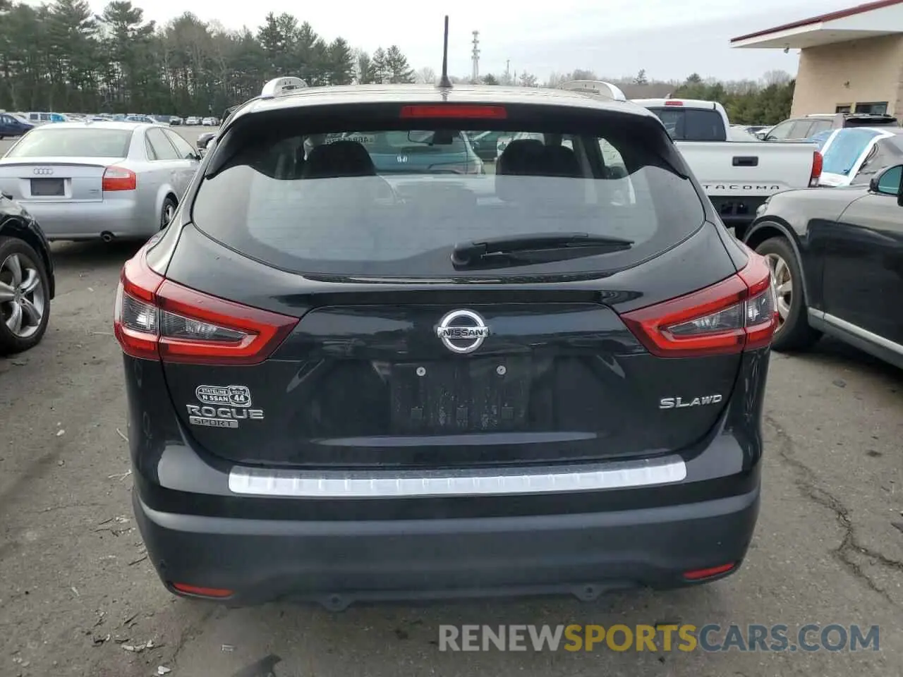 6 fotografías del automóvil dañado JN1BJ1CW5LW363684 NISSAN ROGUE 2020