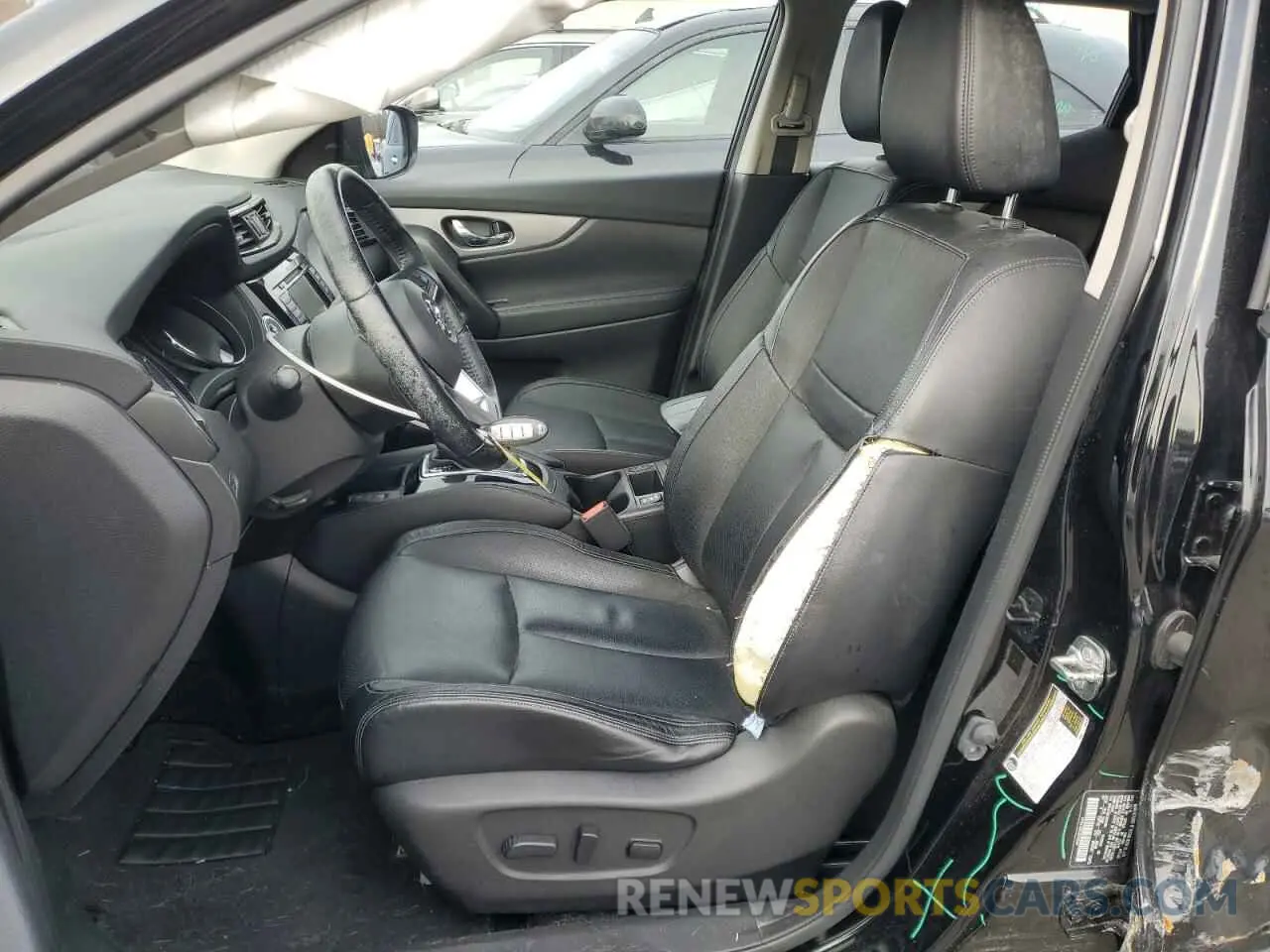 7 fotografías del automóvil dañado JN1BJ1CW5LW363684 NISSAN ROGUE 2020