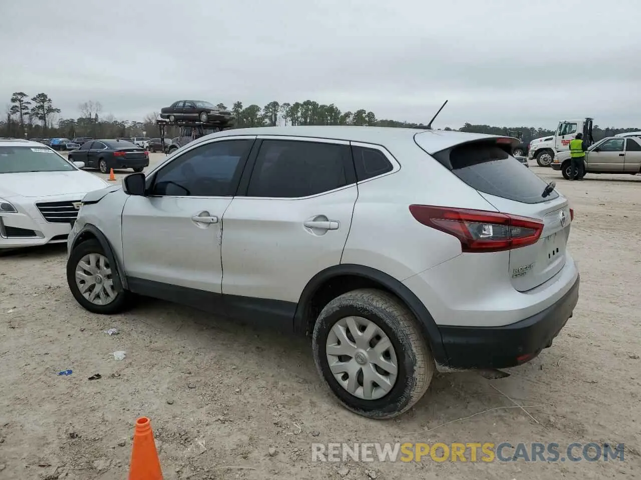 2 fotografías del automóvil dañado JN1BJ1CW5LW375723 NISSAN ROGUE 2020