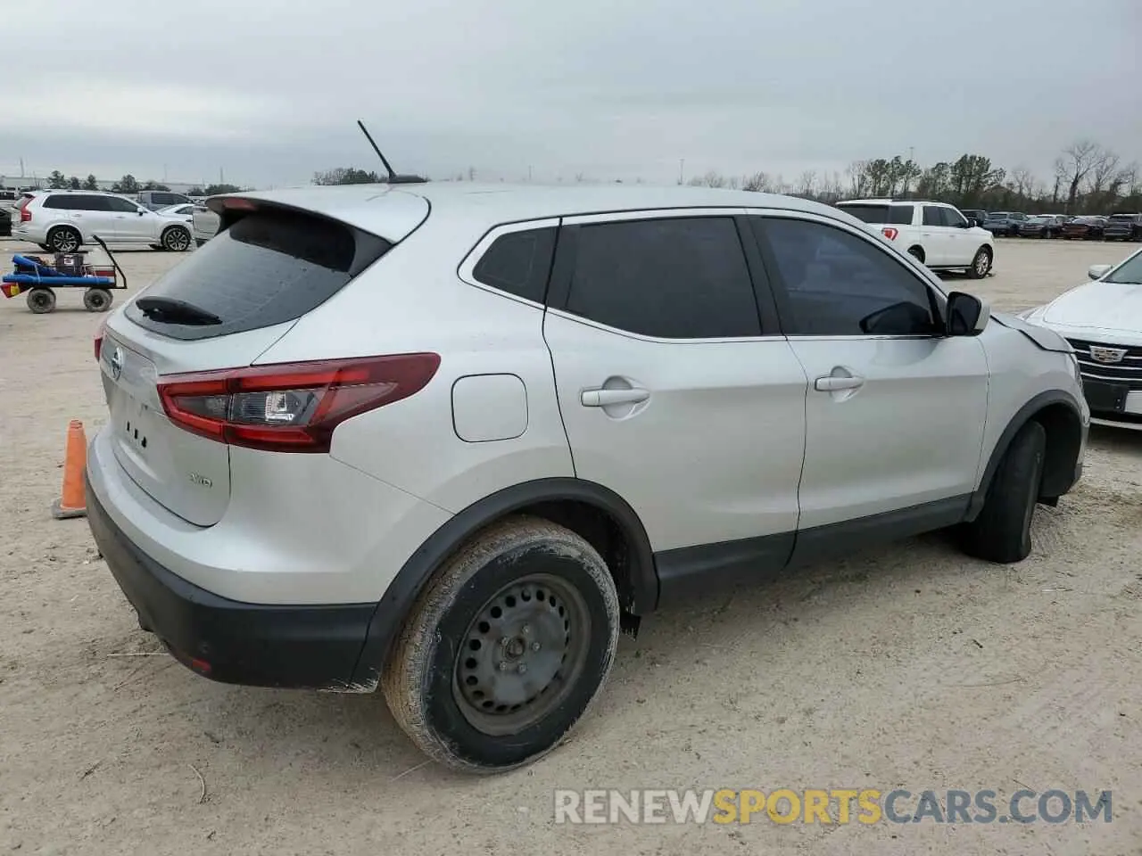 3 fotografías del automóvil dañado JN1BJ1CW5LW375723 NISSAN ROGUE 2020