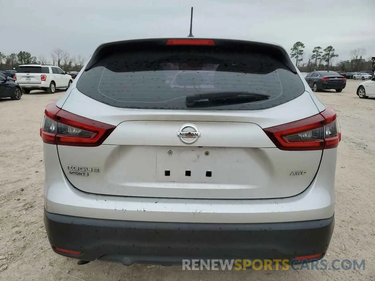 6 fotografías del automóvil dañado JN1BJ1CW5LW375723 NISSAN ROGUE 2020