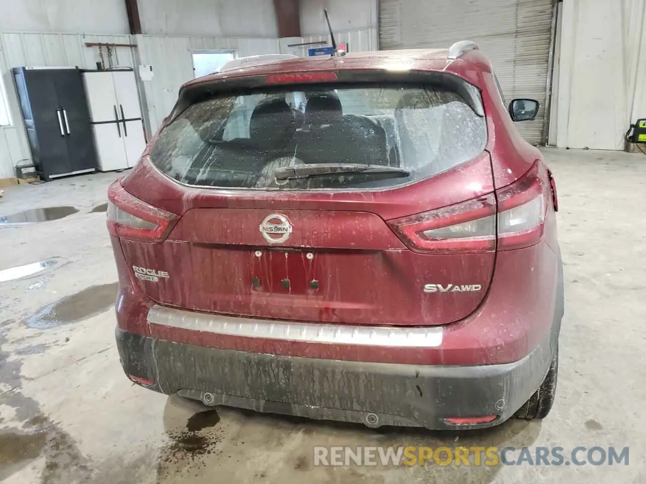 6 fotografías del automóvil dañado JN1BJ1CW5LW377360 NISSAN ROGUE 2020