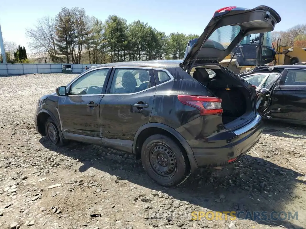 2 fotografías del automóvil dañado JN1BJ1CW6LW370398 NISSAN ROGUE 2020
