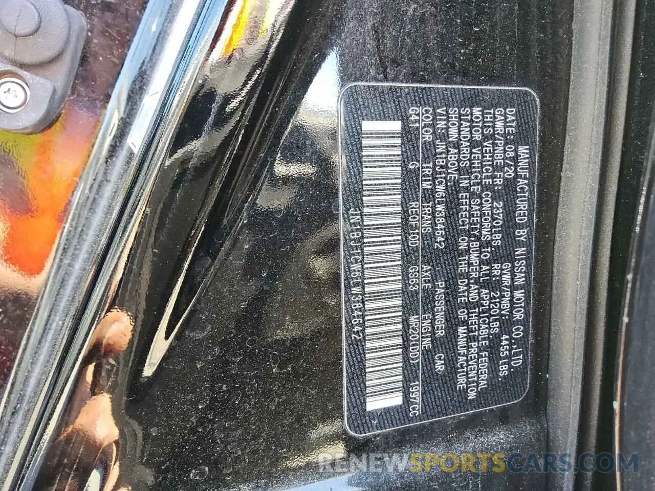 13 fotografías del automóvil dañado JN1BJ1CW6LW384642 NISSAN ROGUE 2020