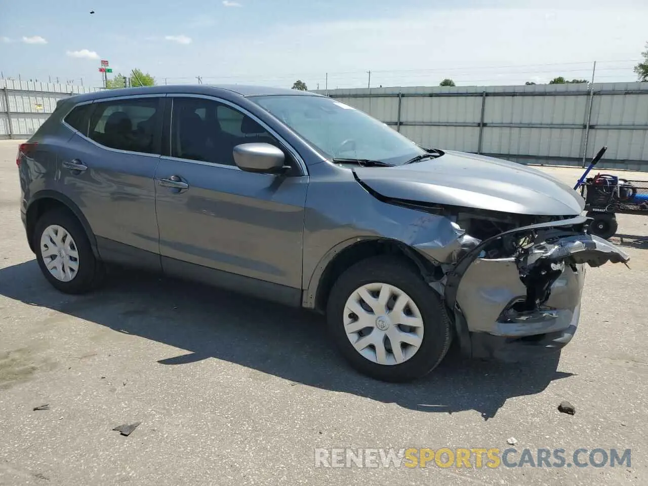 4 fotografías del automóvil dañado JN1BJ1CW6LW646367 NISSAN ROGUE 2020