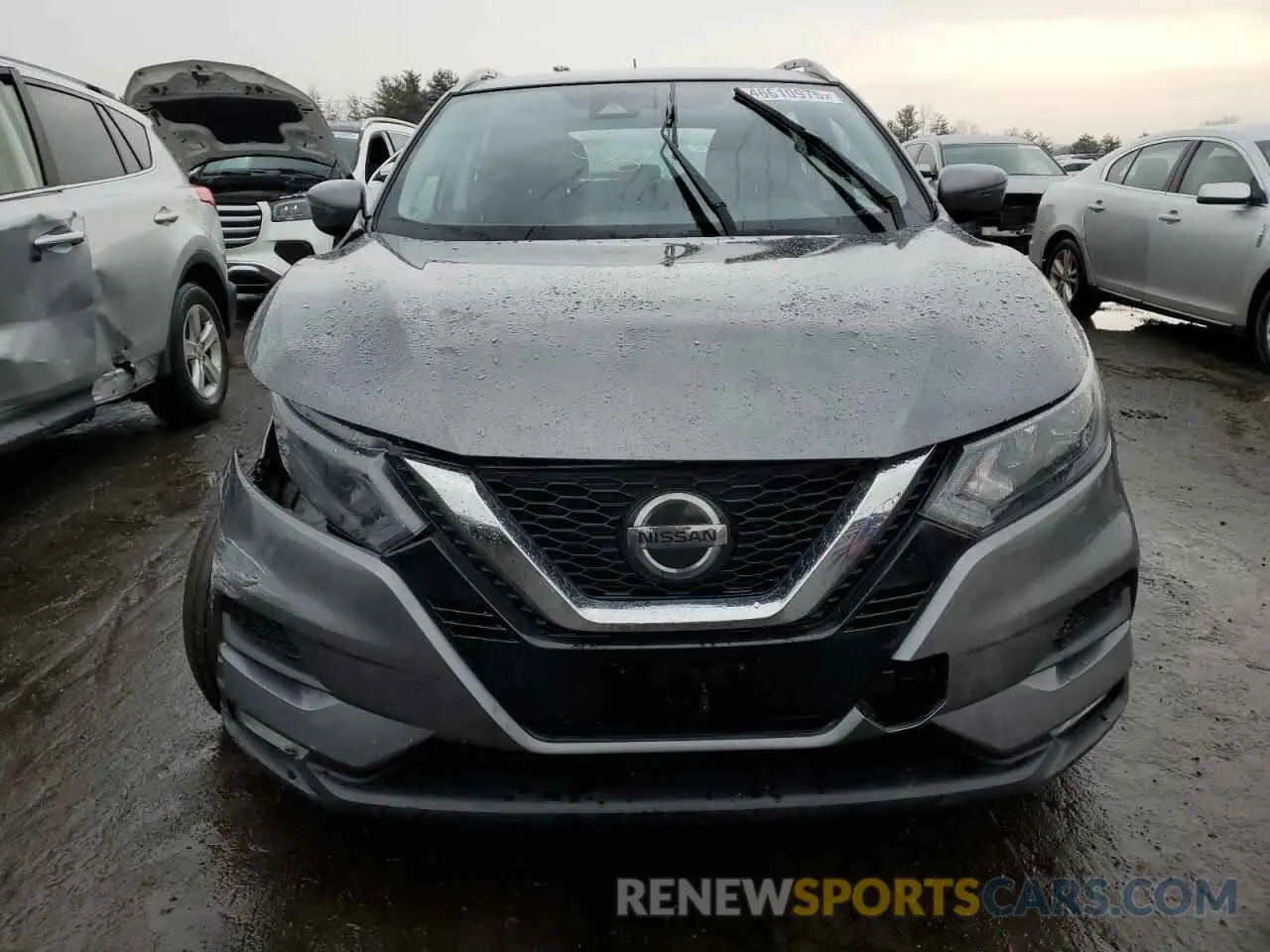 5 fotografías del automóvil dañado JN1BJ1CW7LW367770 NISSAN ROGUE 2020