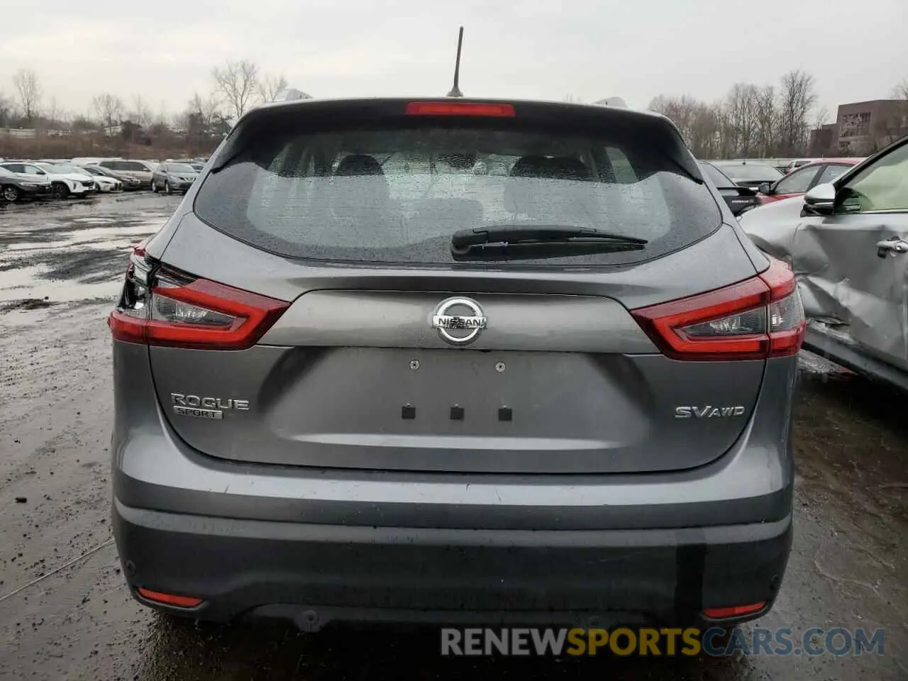 6 fotografías del automóvil dañado JN1BJ1CW7LW367770 NISSAN ROGUE 2020