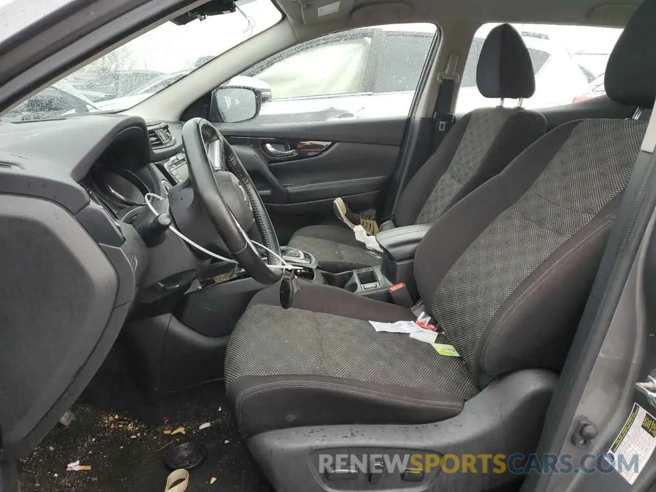 7 fotografías del automóvil dañado JN1BJ1CW7LW367770 NISSAN ROGUE 2020