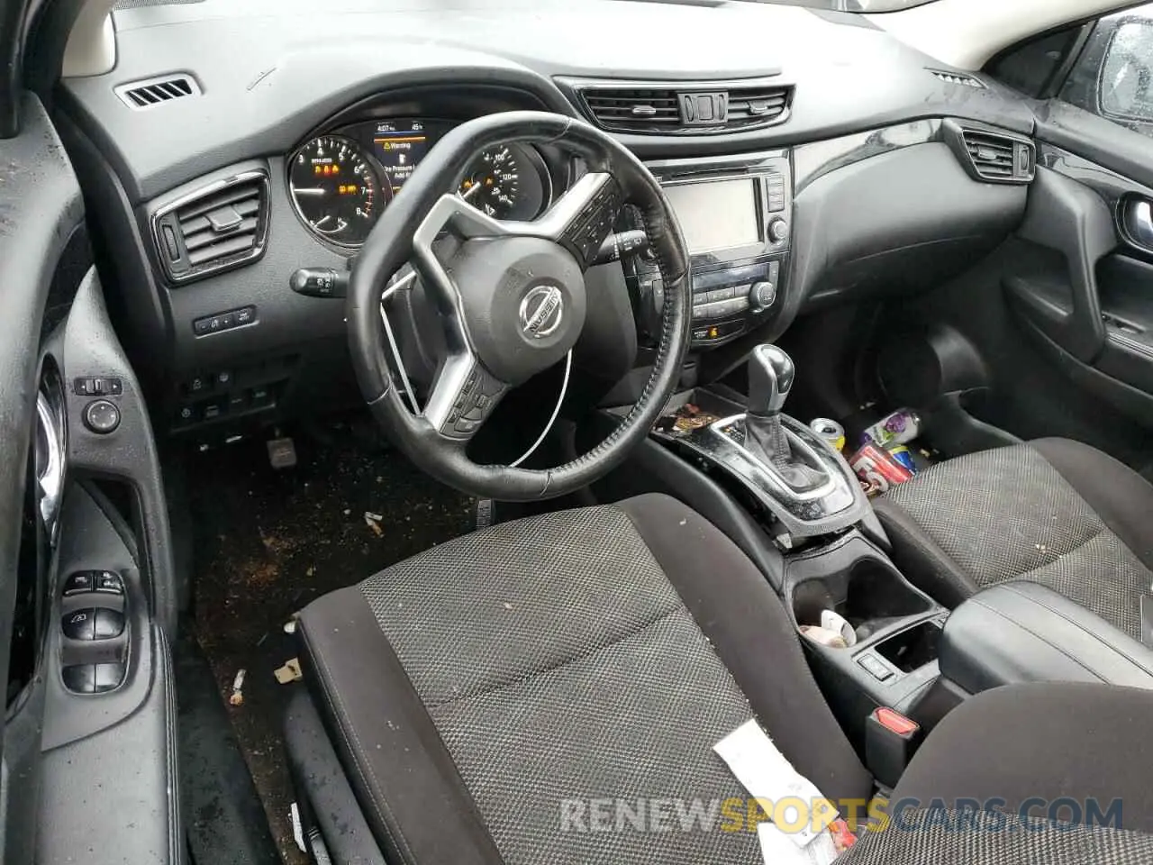 8 fotografías del automóvil dañado JN1BJ1CW7LW367770 NISSAN ROGUE 2020