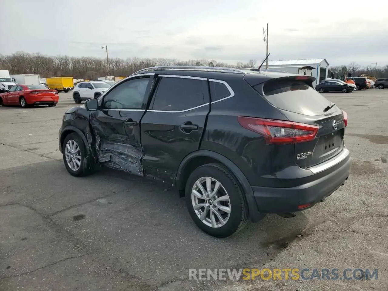 2 fotografías del automóvil dañado JN1BJ1CW8LW643745 NISSAN ROGUE 2020