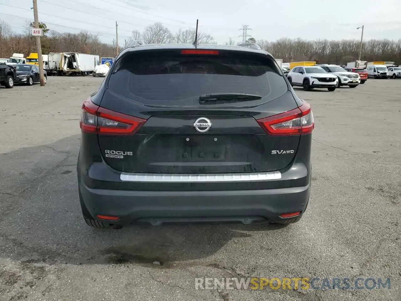 6 fotografías del automóvil dañado JN1BJ1CW8LW643745 NISSAN ROGUE 2020