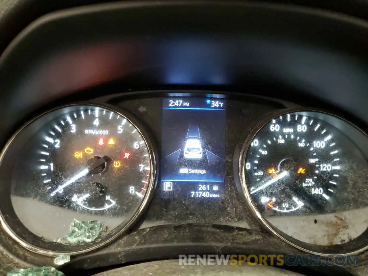9 fotografías del automóvil dañado JN1BJ1CW9LW377362 NISSAN ROGUE 2020