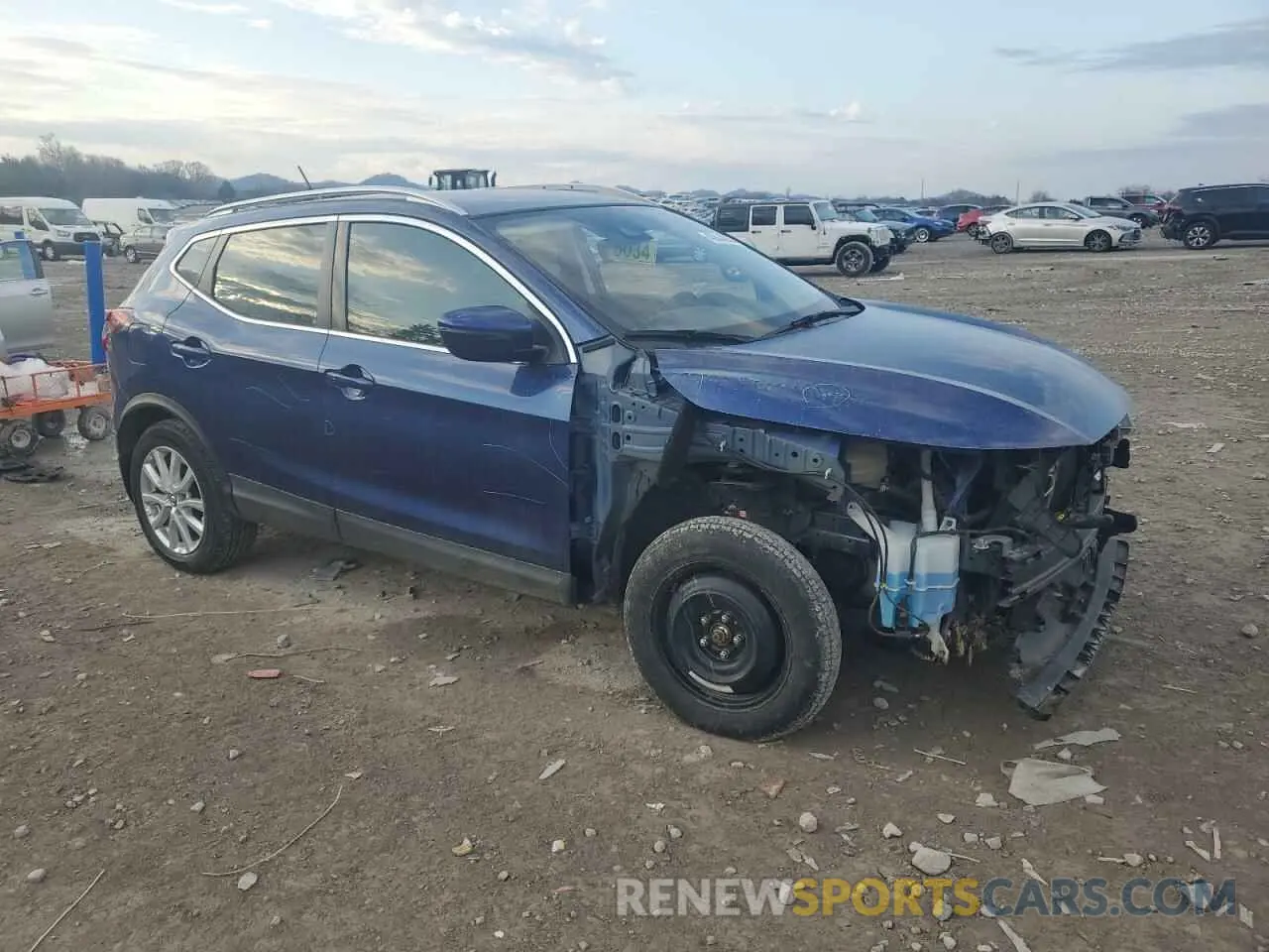 4 fotografías del automóvil dañado JN1BJ1CW9LW383016 NISSAN ROGUE 2020