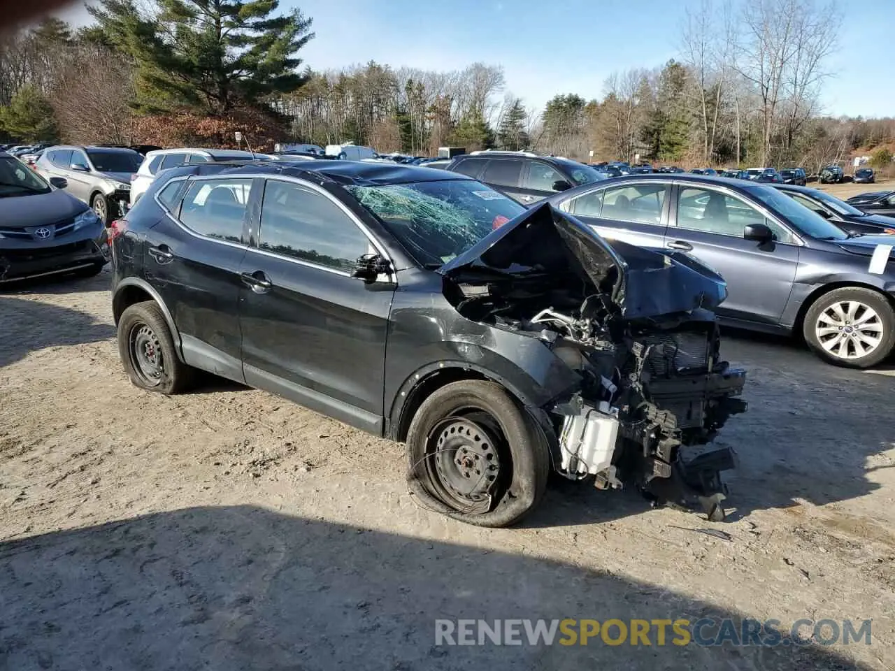 4 fotografías del automóvil dañado JN1BJ1CW9LW640787 NISSAN ROGUE 2020