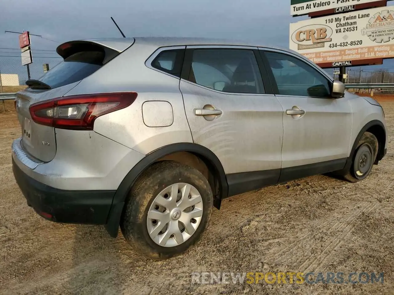 3 fotografías del automóvil dañado JN1BJ1CW9LW644354 NISSAN ROGUE 2020