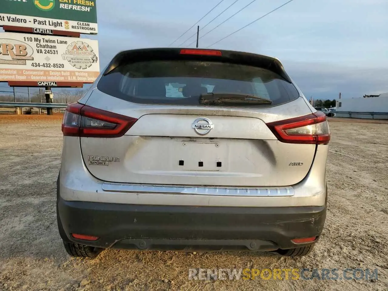 6 fotografías del automóvil dañado JN1BJ1CW9LW644354 NISSAN ROGUE 2020