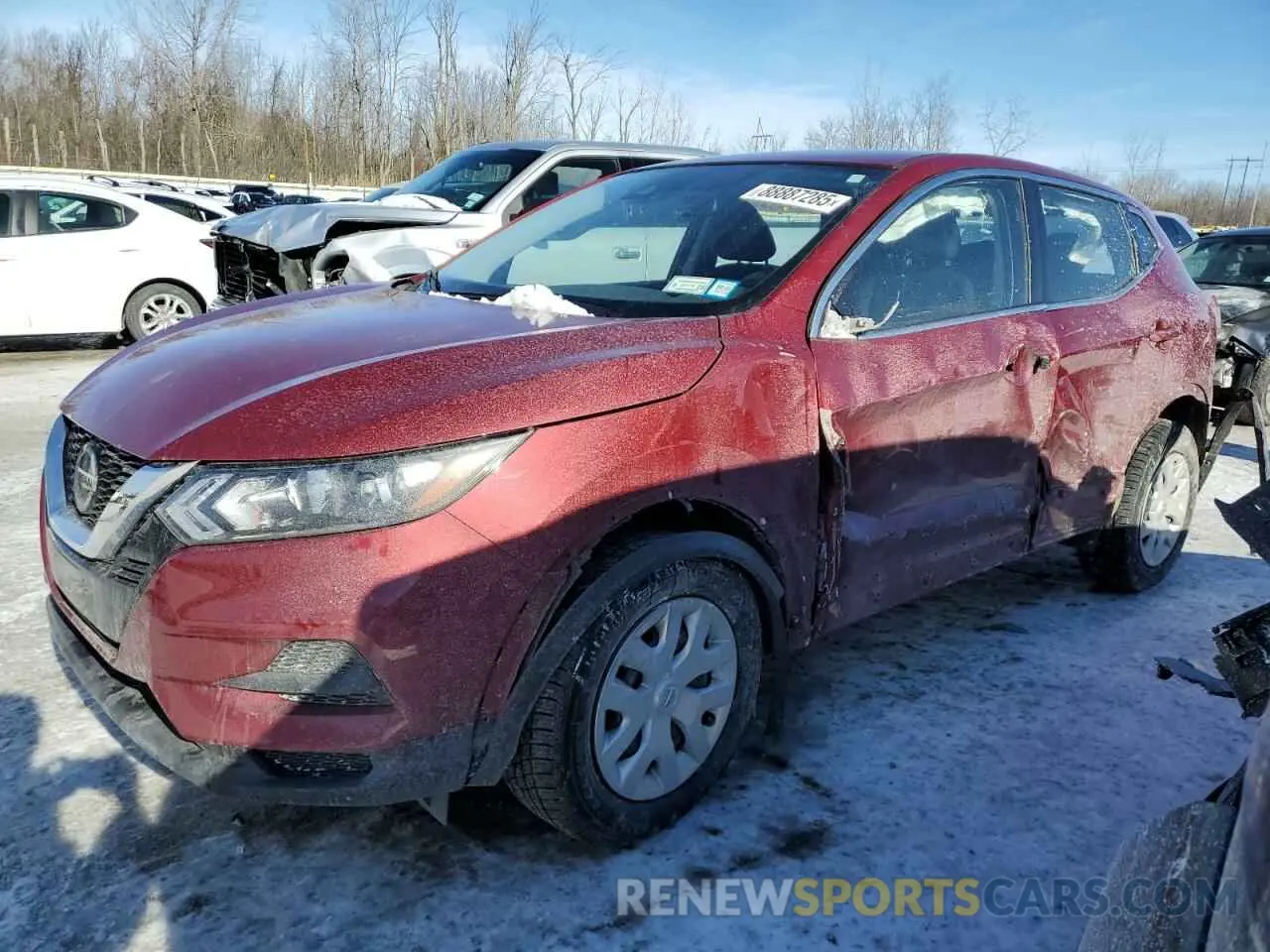 1 fotografías del automóvil dañado JN1BJ1CWXLW387530 NISSAN ROGUE 2020