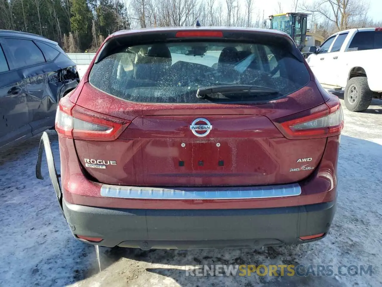 6 fotografías del automóvil dañado JN1BJ1CWXLW387530 NISSAN ROGUE 2020