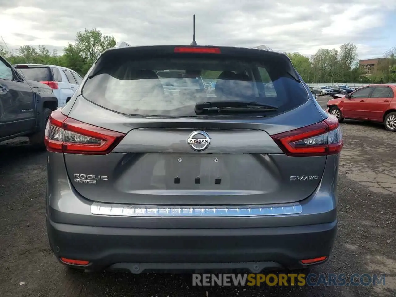 6 fotografías del automóvil dañado JN1BJ1CWXLW652141 NISSAN ROGUE 2020