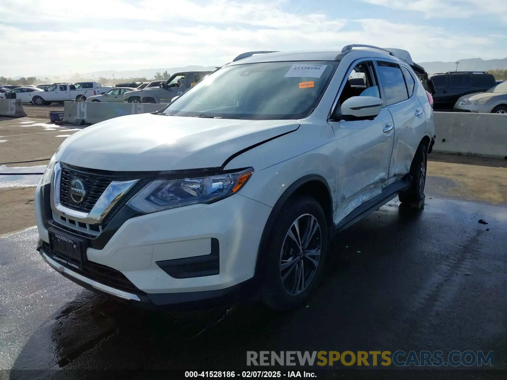 2 fotografías del automóvil dañado JN8AT2MT0LW014529 NISSAN ROGUE 2020