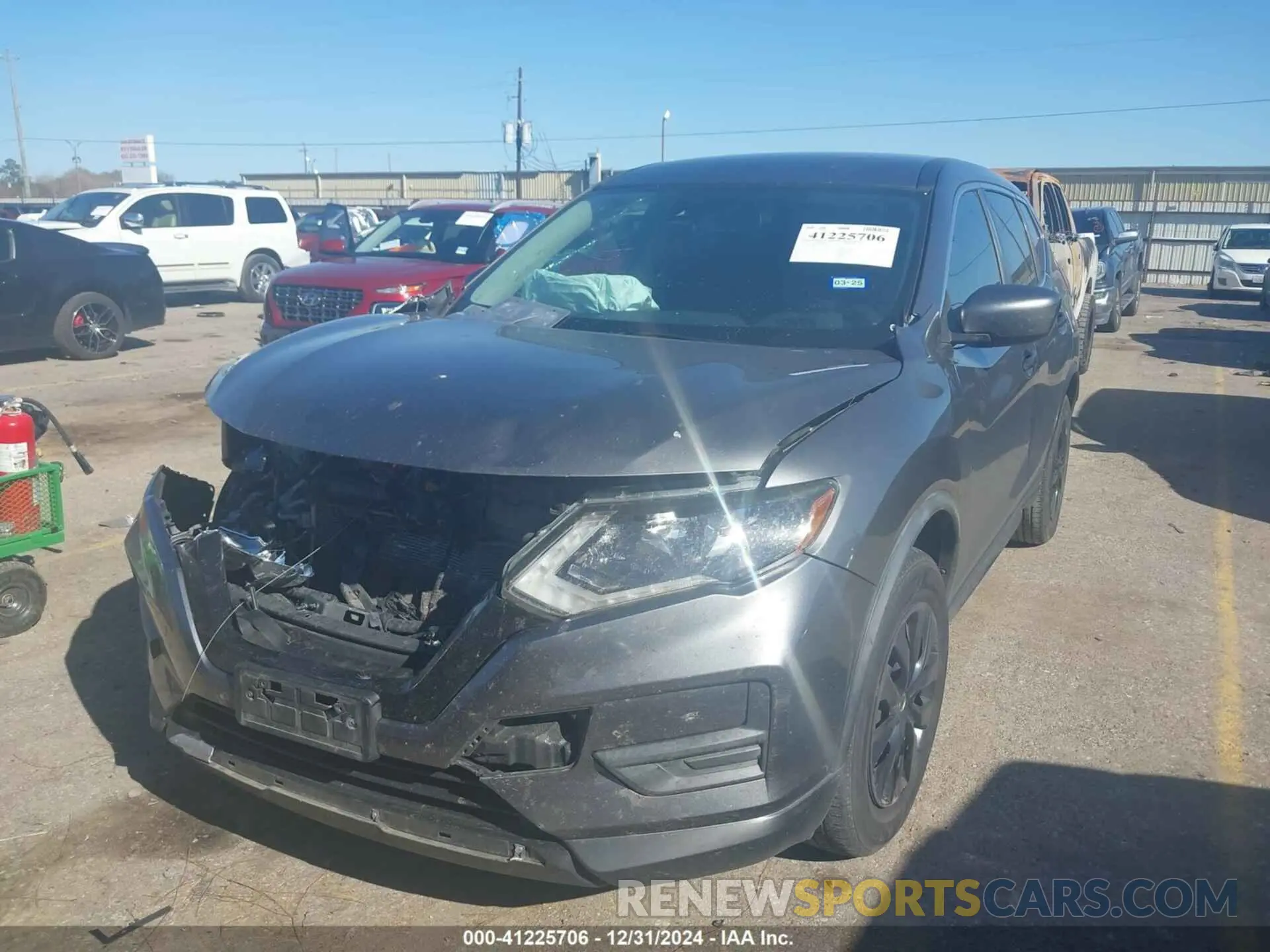 2 fotografías del automóvil dañado JN8AT2MT0LW032206 NISSAN ROGUE 2020
