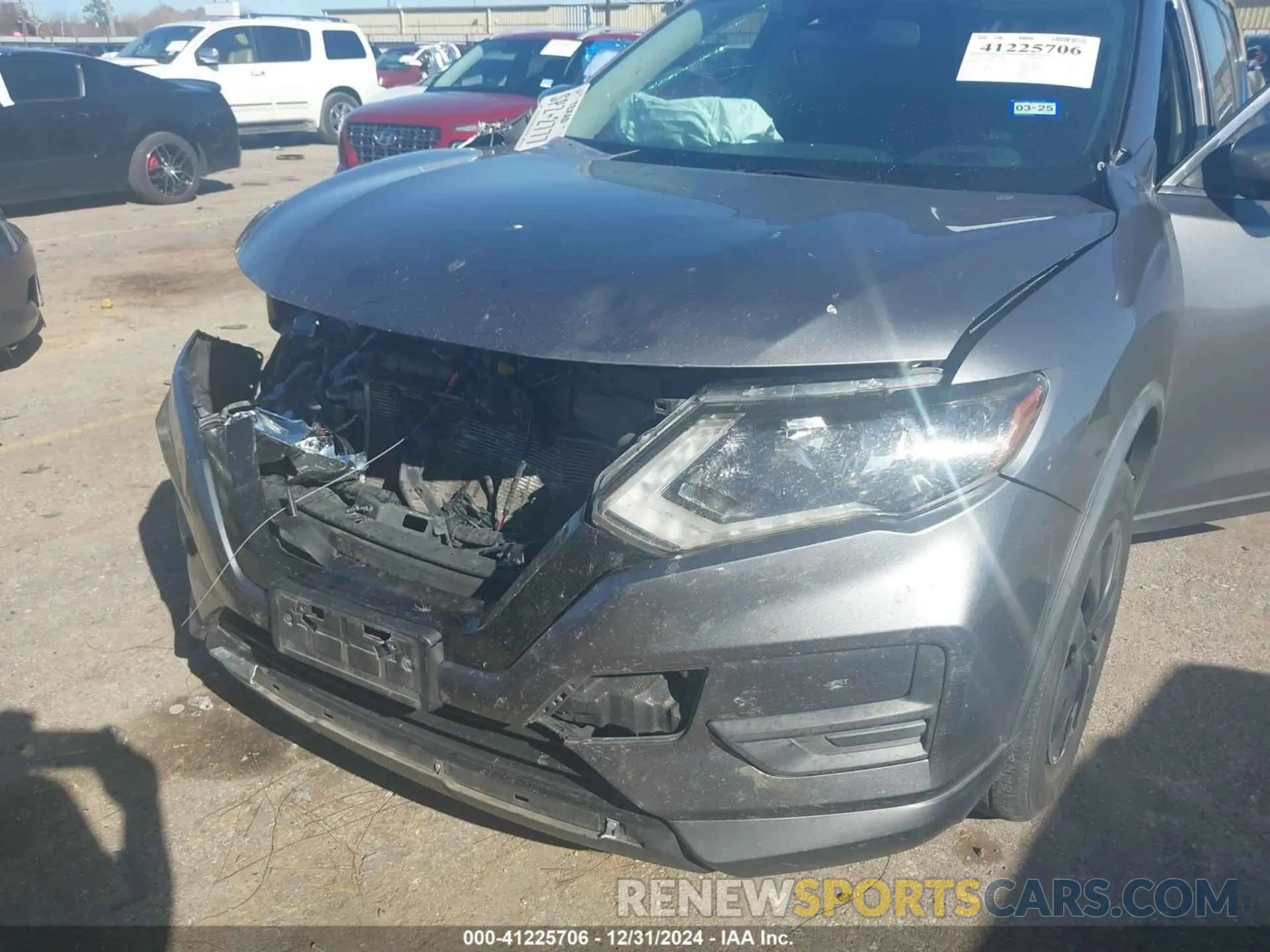 6 fotografías del automóvil dañado JN8AT2MT0LW032206 NISSAN ROGUE 2020