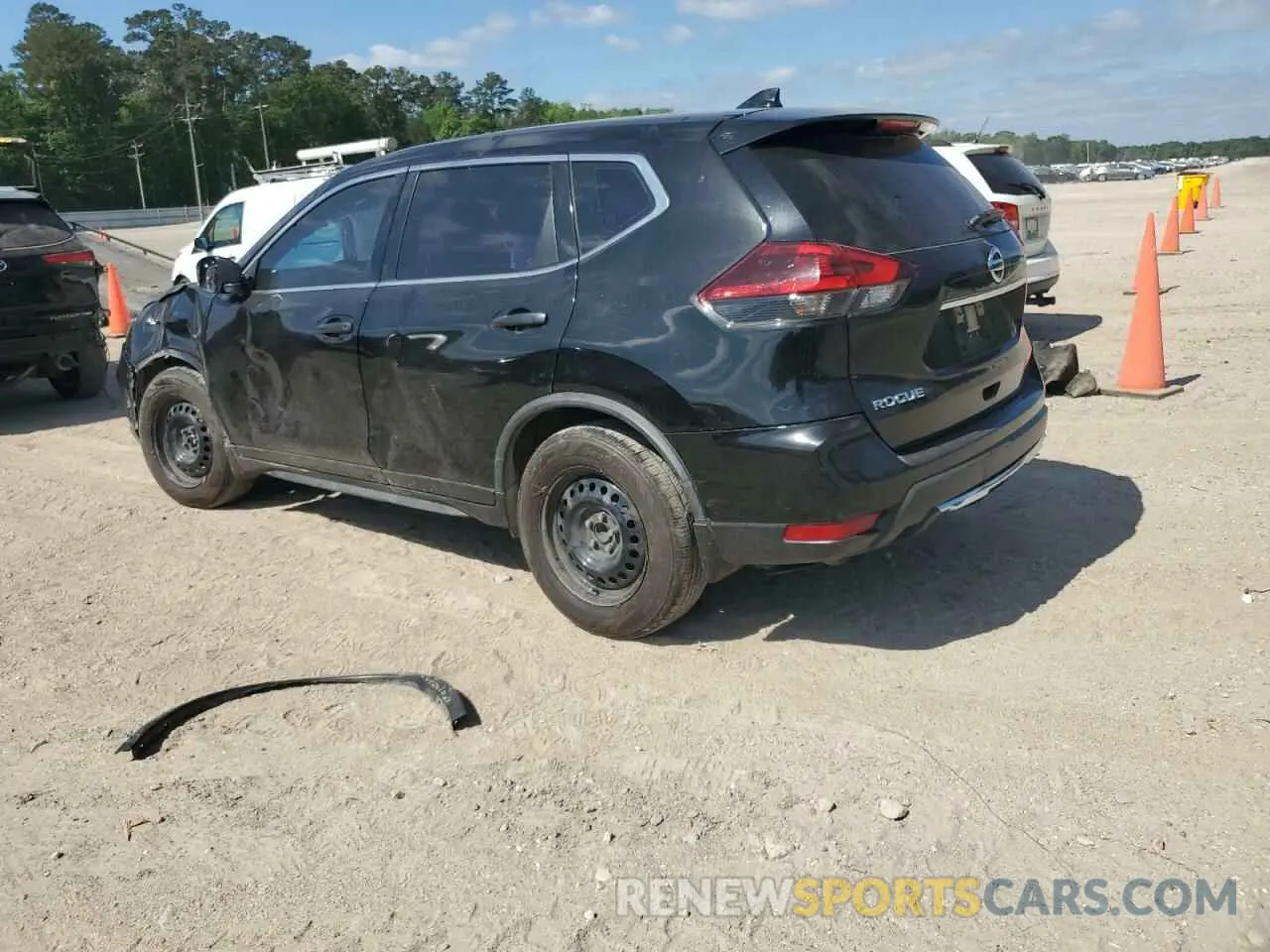 2 fotografías del automóvil dañado JN8AT2MT0LW037566 NISSAN ROGUE 2020