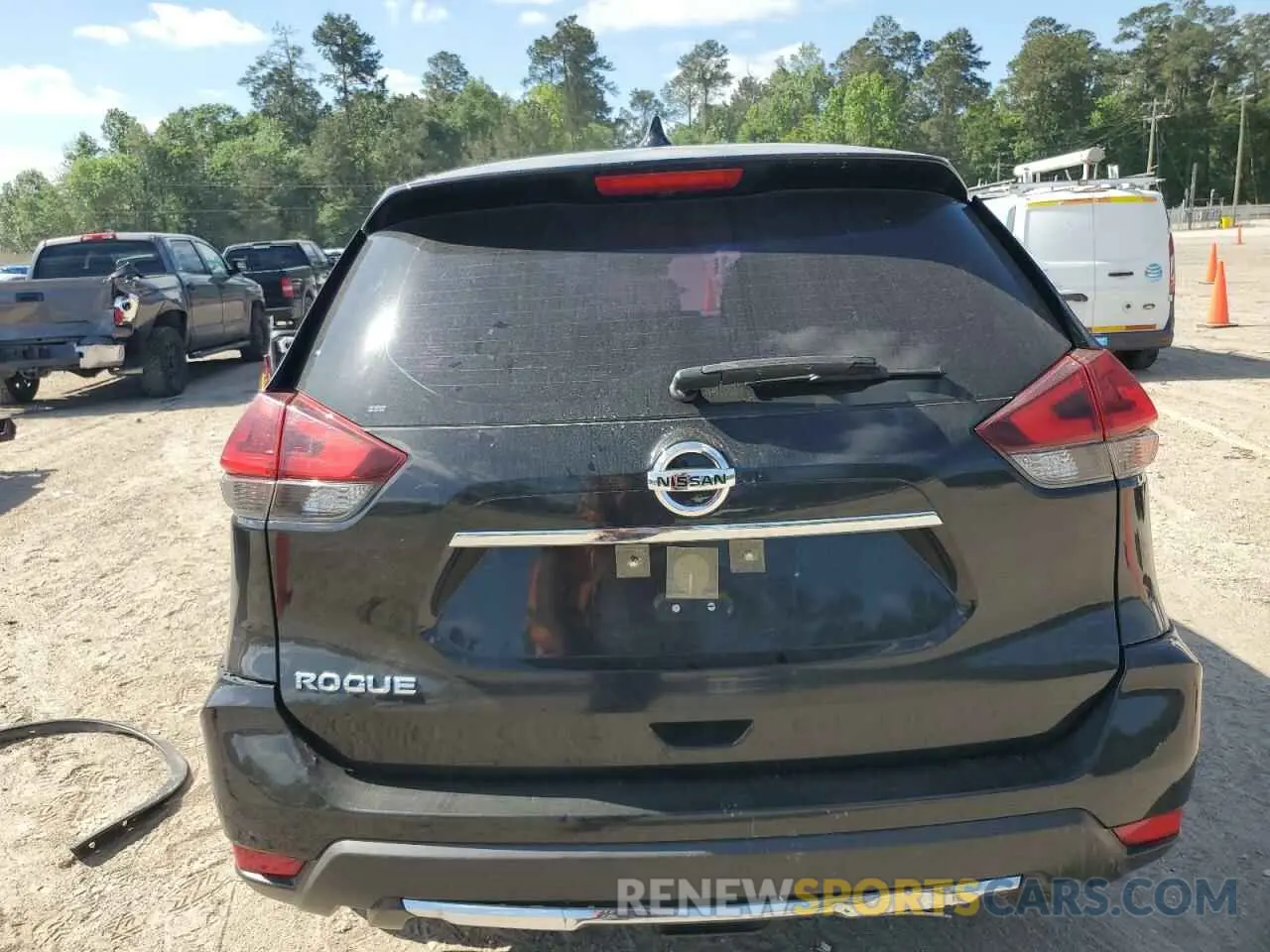 6 fotografías del automóvil dañado JN8AT2MT0LW037566 NISSAN ROGUE 2020