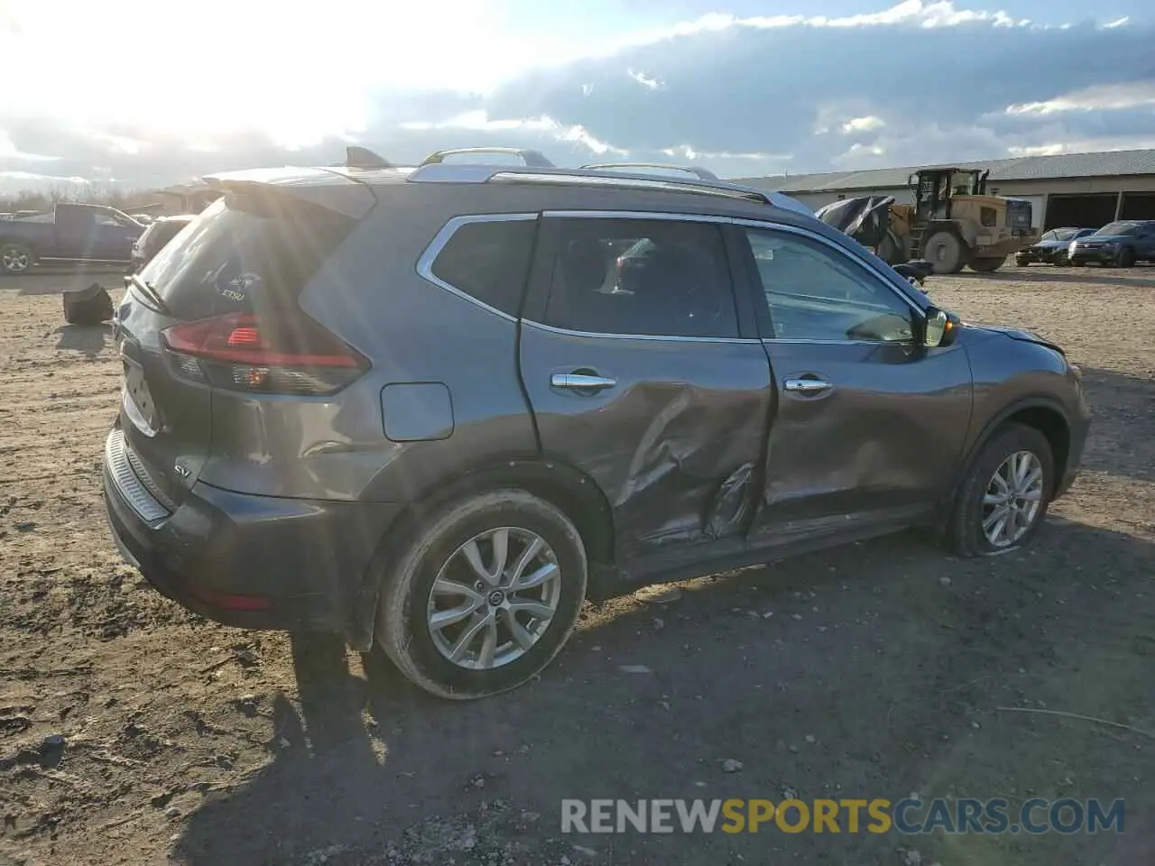 3 fotografías del automóvil dañado JN8AT2MT0LW037924 NISSAN ROGUE 2020