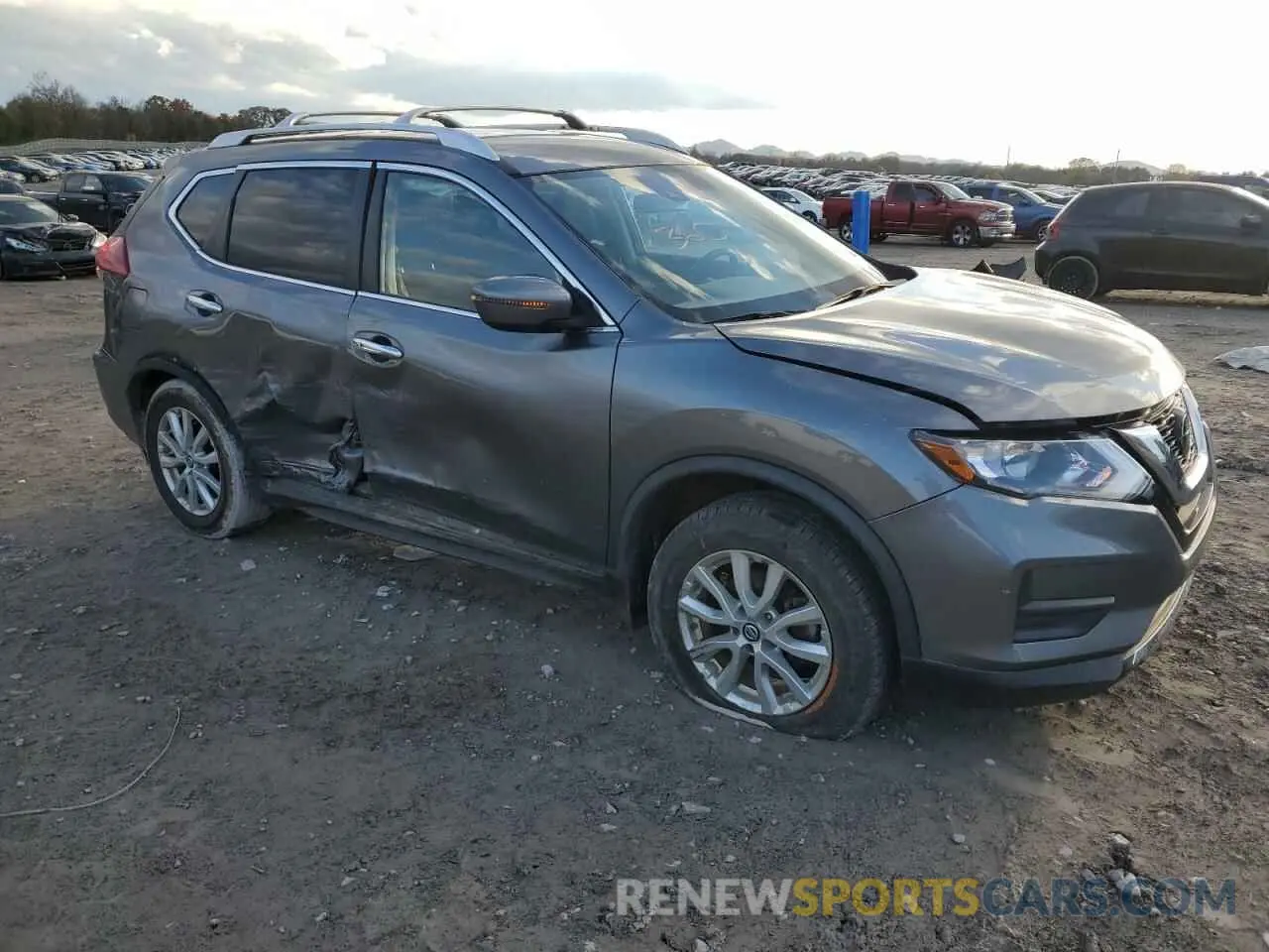 4 fotografías del automóvil dañado JN8AT2MT0LW037924 NISSAN ROGUE 2020