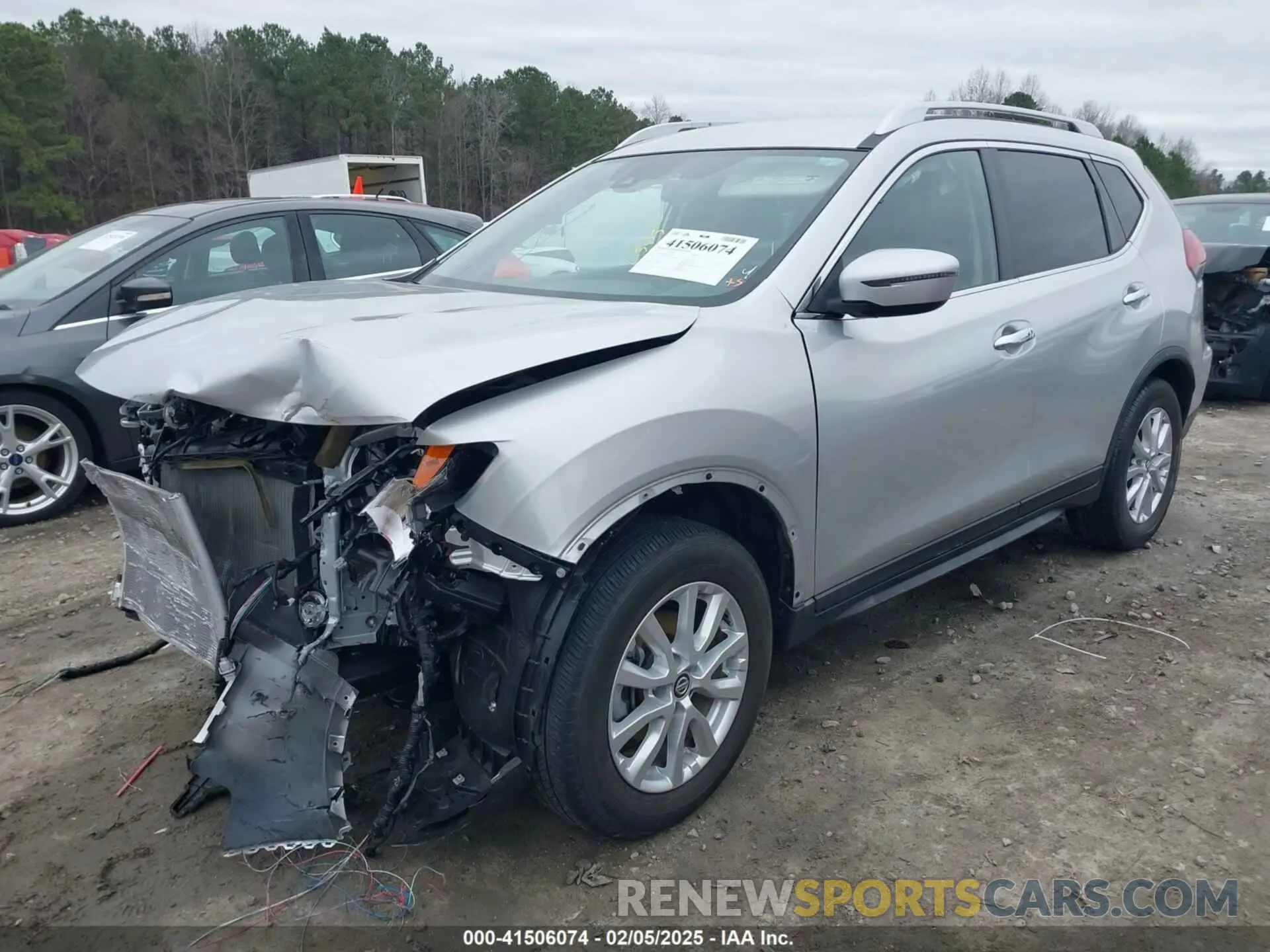 2 fotografías del automóvil dañado JN8AT2MT0LW041925 NISSAN ROGUE 2020