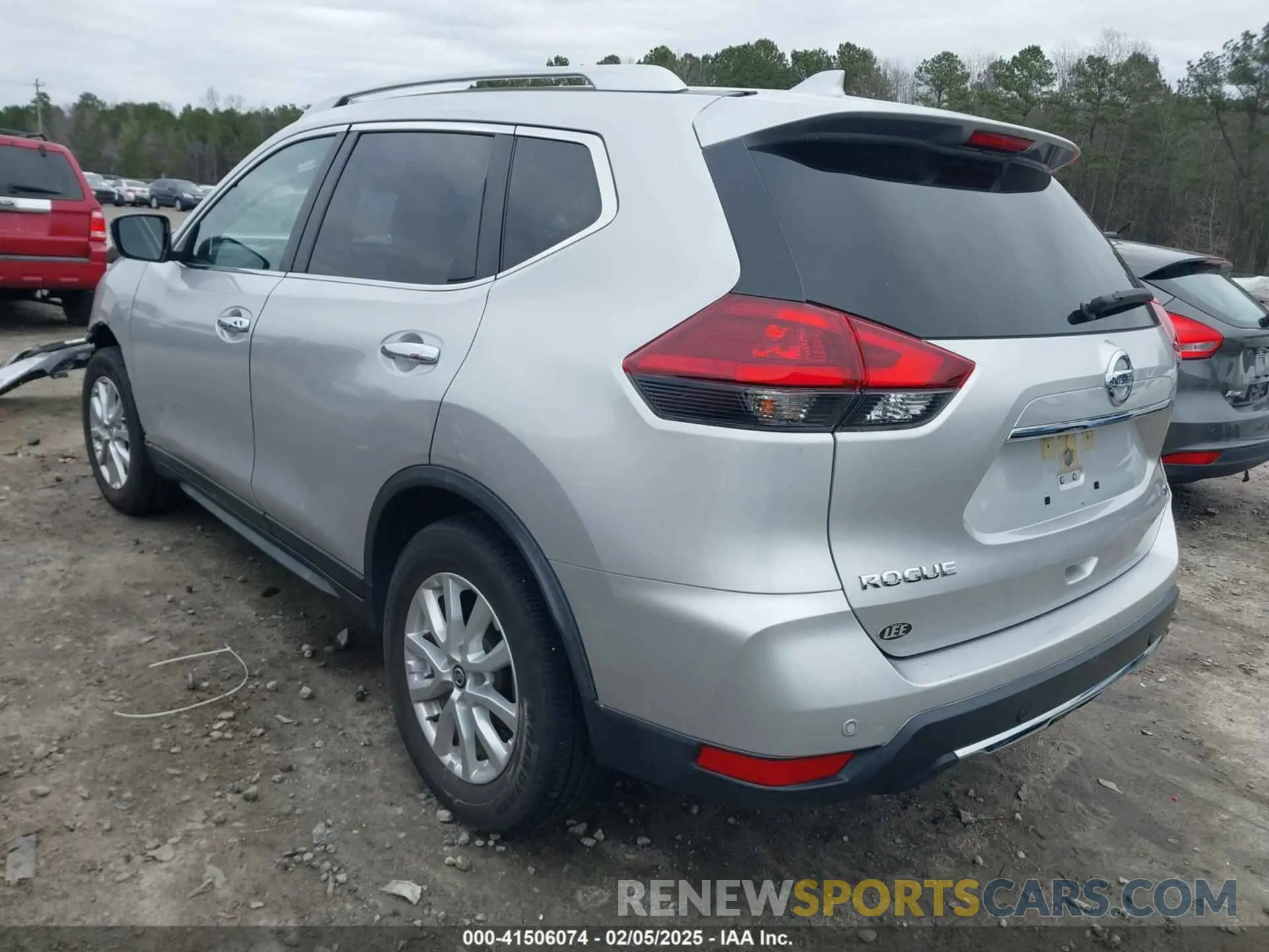 3 fotografías del automóvil dañado JN8AT2MT0LW041925 NISSAN ROGUE 2020