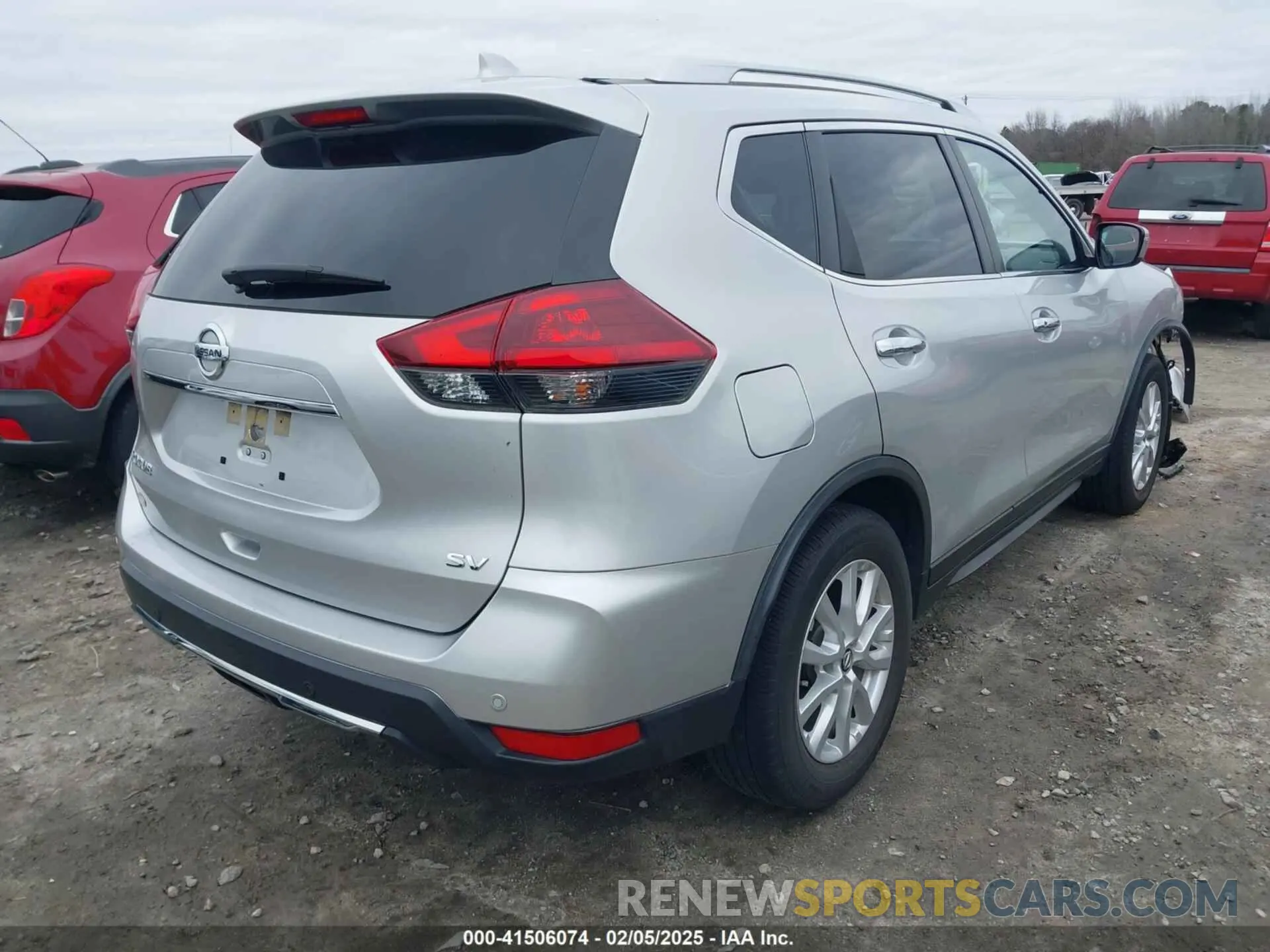 4 fotografías del automóvil dañado JN8AT2MT0LW041925 NISSAN ROGUE 2020