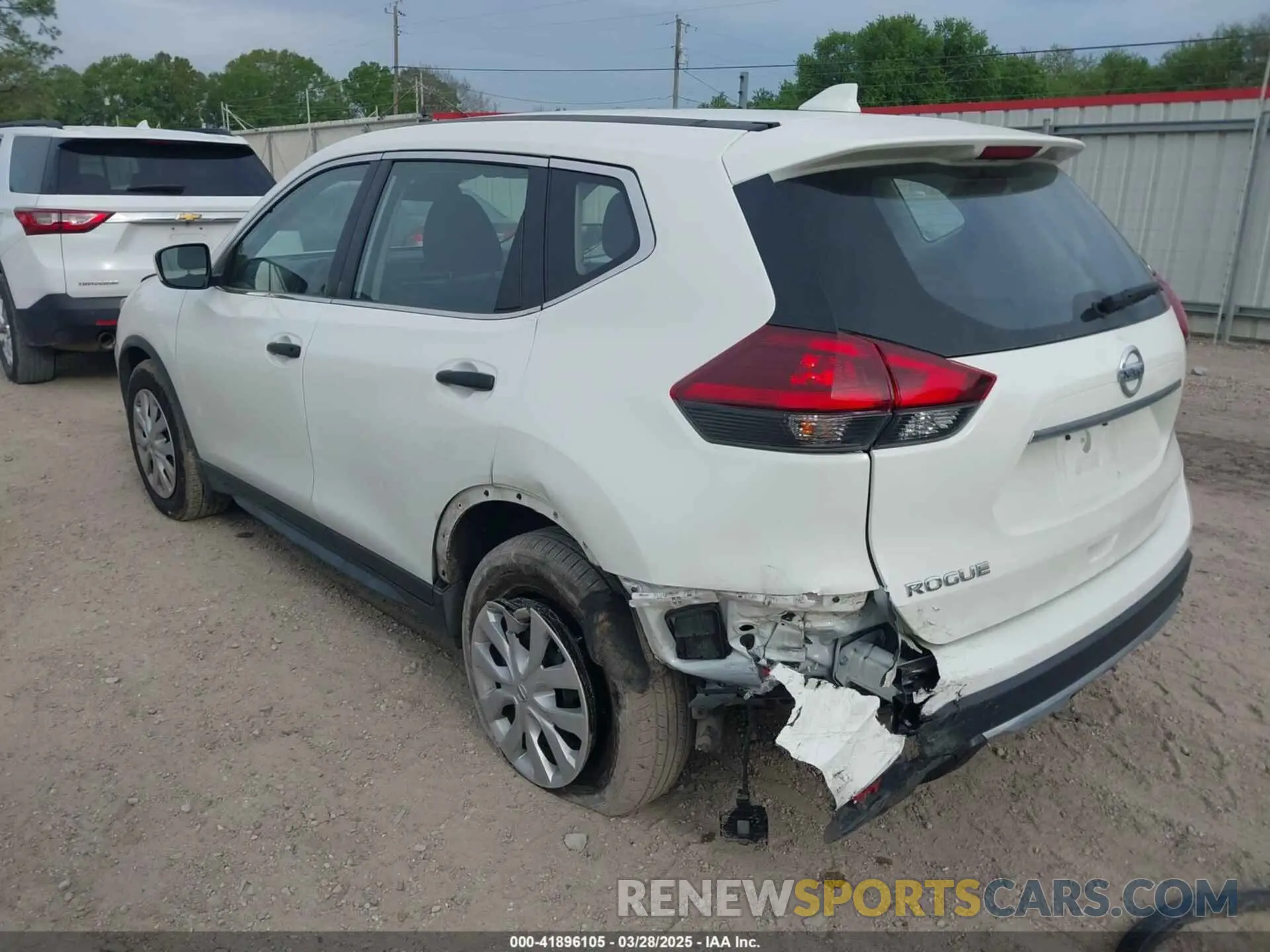 3 fotografías del automóvil dañado JN8AT2MT1LW005838 NISSAN ROGUE 2020
