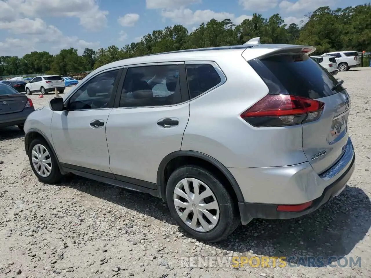 2 fotografías del automóvil dañado JN8AT2MT2LW004438 NISSAN ROGUE 2020
