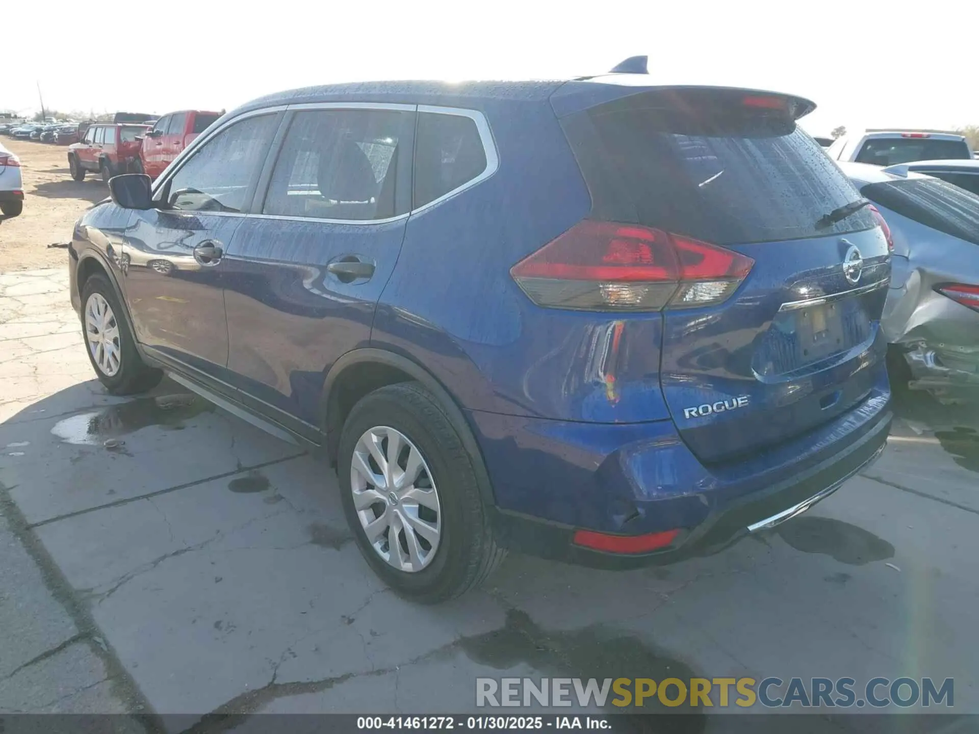 3 fotografías del automóvil dañado JN8AT2MT2LW007971 NISSAN ROGUE 2020