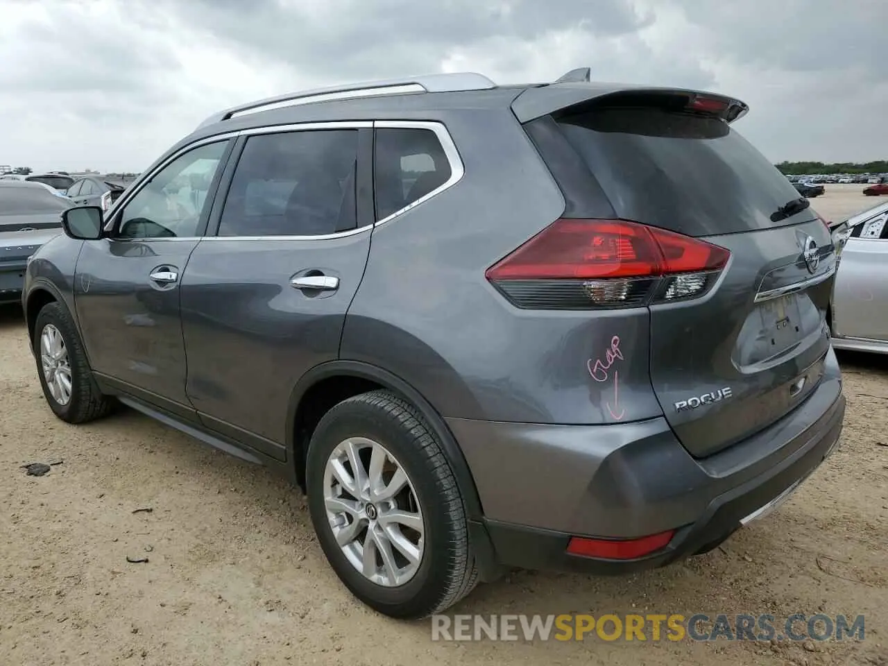 2 fotografías del automóvil dañado JN8AT2MT2LW034510 NISSAN ROGUE 2020