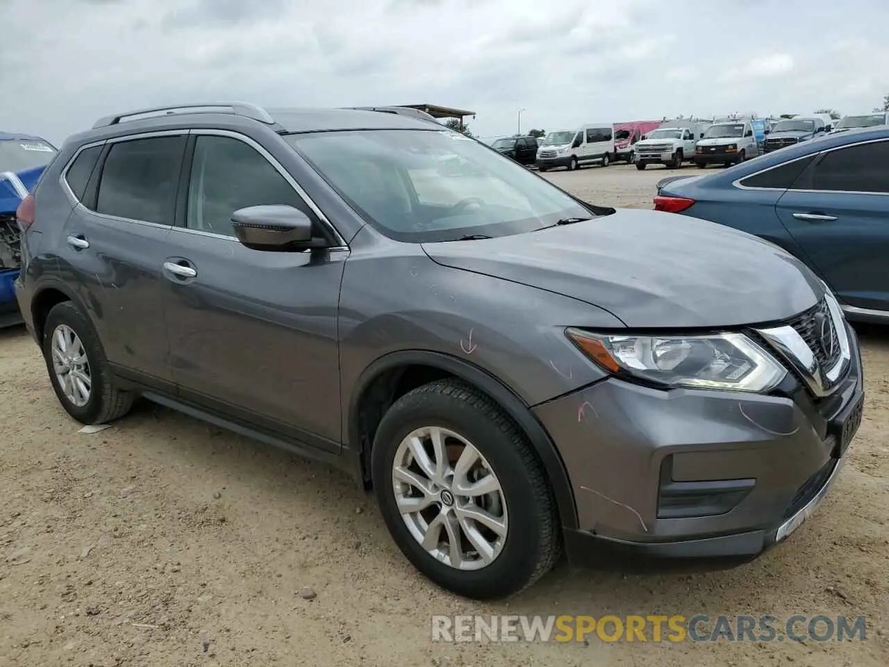 4 fotografías del automóvil dañado JN8AT2MT2LW034510 NISSAN ROGUE 2020
