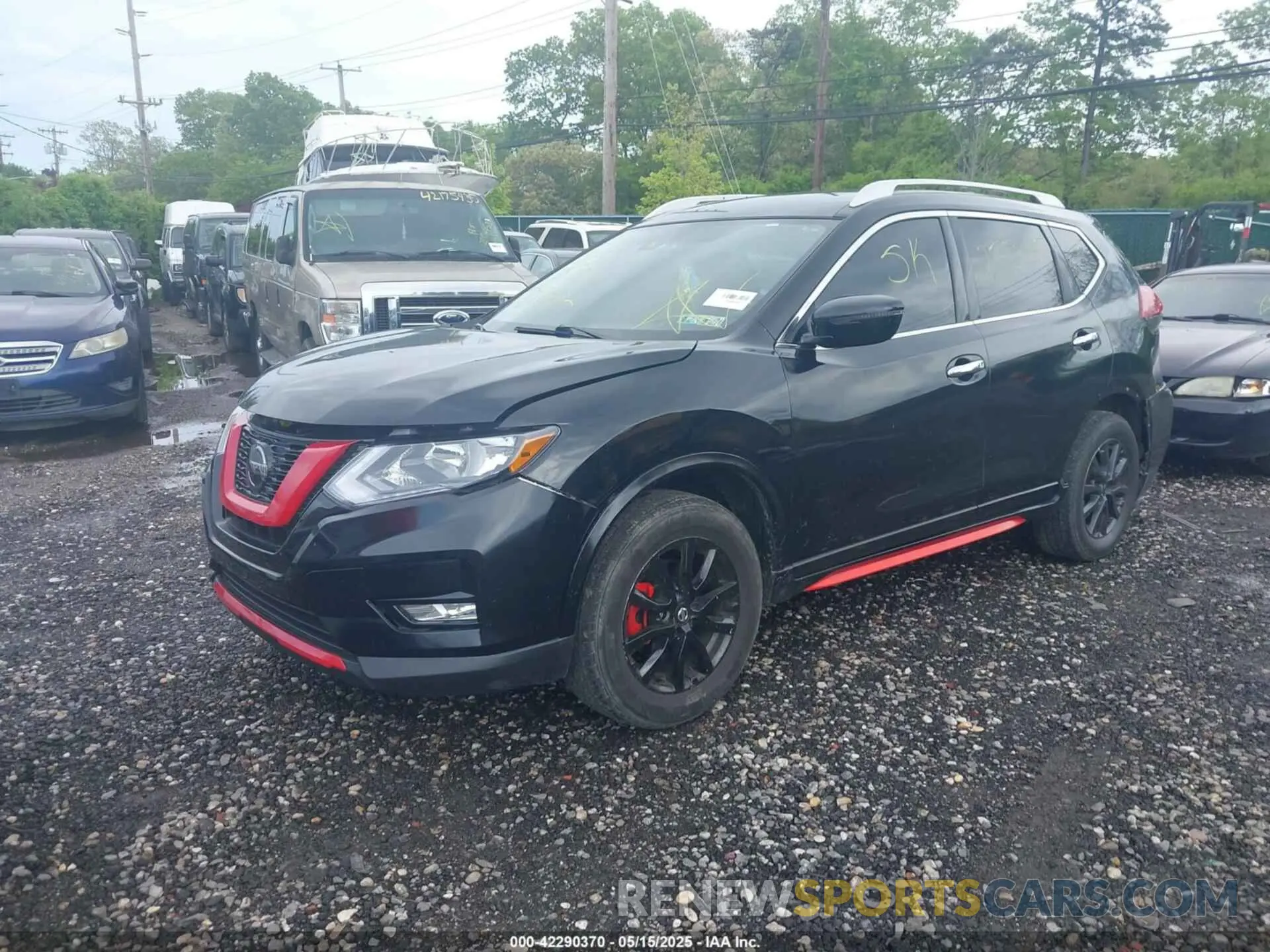 2 fotografías del automóvil dañado JN8AT2MT3LW003220 NISSAN ROGUE 2020