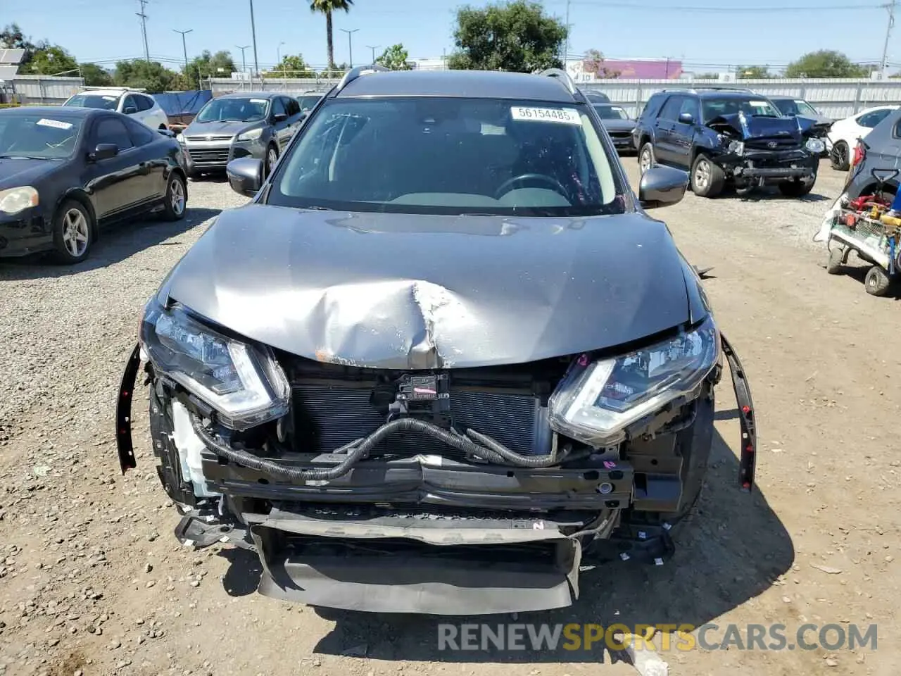 5 fotografías del automóvil dañado JN8AT2MT3LW042602 NISSAN ROGUE 2020