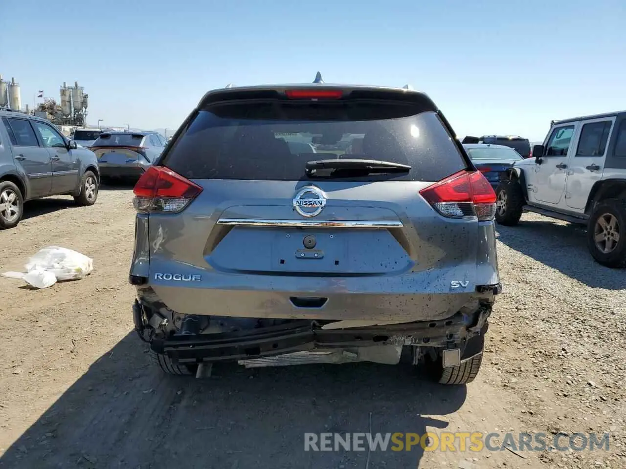 7 fotografías del automóvil dañado JN8AT2MT3LW042602 NISSAN ROGUE 2020