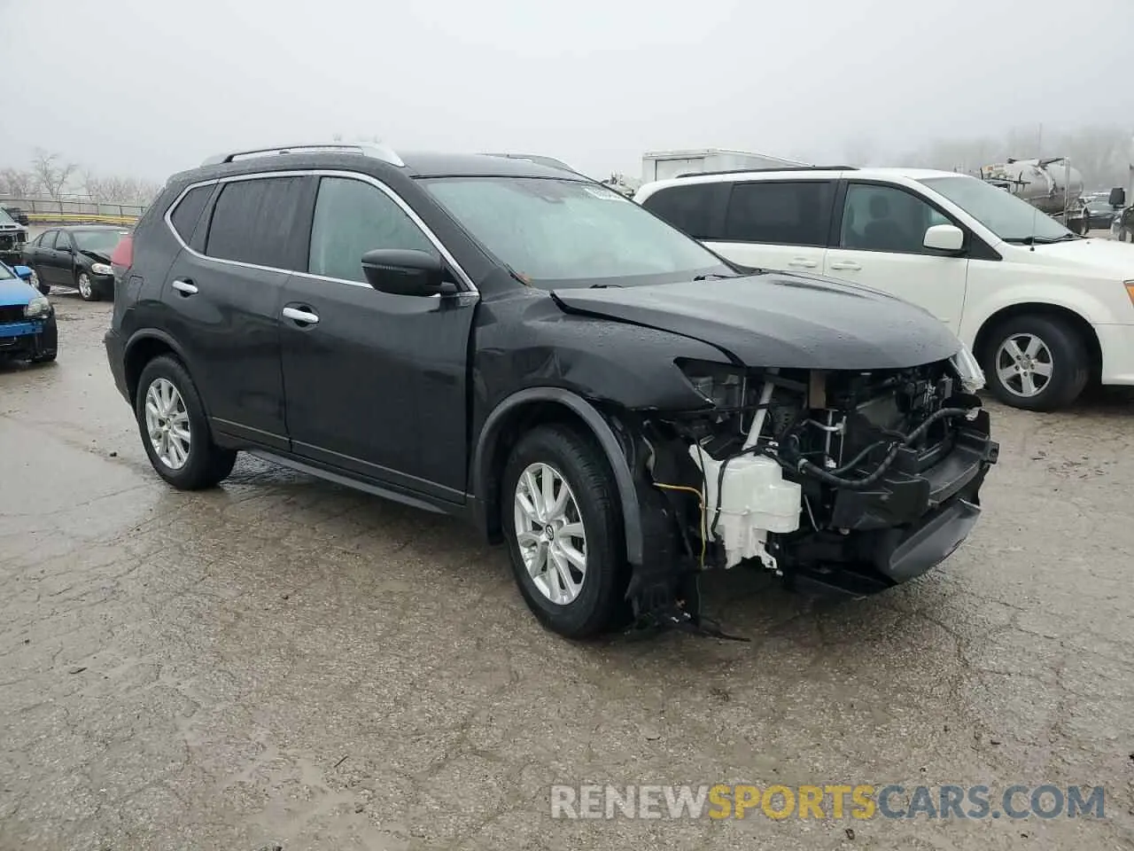 4 fotografías del automóvil dañado JN8AT2MT4LW003159 NISSAN ROGUE 2020