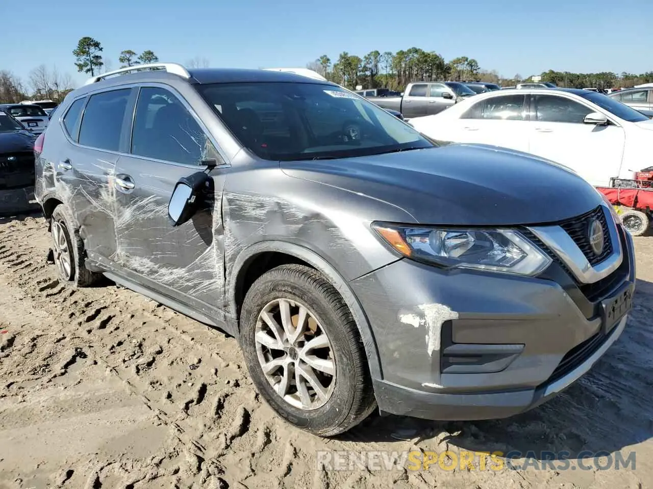 4 fotografías del automóvil dañado JN8AT2MT4LW004148 NISSAN ROGUE 2020